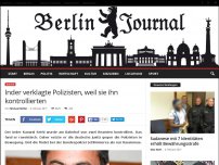 Bild zum Artikel: Inder verklagte Polizisten, weil sie ihn kontrollierten