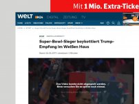 Bild zum Artikel: Martellus Bennett: Super-Bowl-Sieger boykottiert Trump-Empfang im Weißen Haus
