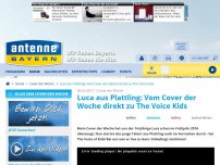 Bild zum Artikel: Luca aus Plattling: Vom Cover der Woche direkt zu The Voice Kids