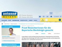 Bild zum Artikel: Prost! Bewerberinnen für die Bayerische Bierkönigin gesucht