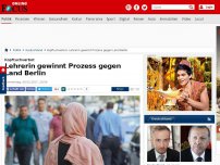 Bild zum Artikel: Fall in Berlin - Gericht gibt Klage von Kopftuch tragender Lehrerin Recht