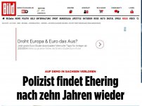 Bild zum Artikel: Auf Demo verloren - Polizist findet Ehering nach zehn Jahren wieder