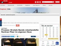 Bild zum Artikel: Leichlingen - Prozess: Brutale Bande misshandelte Rentner-Paar im eigenen Haus