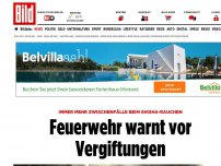 Bild zum Artikel: Shisha-Rauchen - Feuerwehr warnt vor Vergiftungen