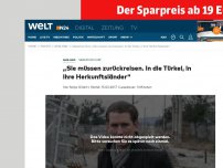 Bild zum Artikel: Sebastian Kurz: 'Sie müssen zurückreisen. In die Türkei, in ihre Herkunftsländer'