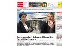 Bild zum Artikel: Geheim-Bericht: Sozialhilfe-System außer Kontrolle