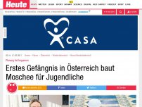 Bild zum Artikel: Planung hat begonnen: Erstes Gefängnis in Osterreich baut Moschee für Jugendliche