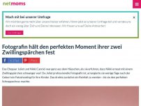 Bild zum Artikel: Fotografin hält den perfekten Moment ihrer zwei Zwillingspärchen fest