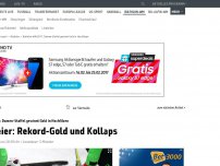 Bild zum Artikel: Historisches Staffel-Gold für Dahlmeier