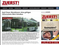 Bild zum Artikel: Asyl-Chaos: Marokkaner ohne gültigen Führerschein fährt Schulbus