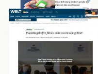 Bild zum Artikel: Patenschaften: Flüchtlingshelfer fühlen sich von Hessen gelinkt