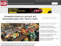 Bild zum Artikel: Umweltministerium serviert auf Veranstaltungen kein Fleisch mehr