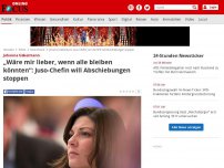 Bild zum Artikel: Johanna Uekermann - „Wäre mir lieber, wenn alle bleiben könnten“: Juso-Chefin will Abschiebungen stoppen