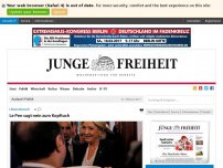 Bild zum Artikel: Le Pen sagt Nein zum Kopftuch