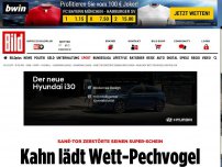 Bild zum Artikel: Super-Schein geplatzt - Kahn lädt Wett-Pechvogel zum Spiel ein