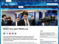 Bild zum Artikel: Weißes Haus sperrt Medien aus