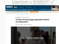 Bild zum Artikel: 'Verfassungswidrig': Juristen-Protest gegen geplantes Verbot von Kinderehen