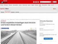 Bild zum Artikel: Autofasten - Grüne fordern bundesweites Diesel-Verbot und freiwilligen Auto-Verzicht