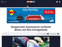 Bild zum Artikel: Wuppertaler Gymnasium verbietet Beten auf dem Schulgelände