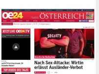 Bild zum Artikel: Nach Sex-Attacke: Wirtin erlässt Ausländer-Verbot