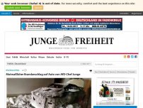 Bild zum Artikel: Mutmaßlicher Brandanschlag auf Auto von AfD-Chef Junge