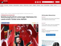 Bild zum Artikel: In Niederlande unerwünscht - Wahlkampfauftritt untersagt: Nächstes EU-Land erteilt Türkei eine Abfuhr