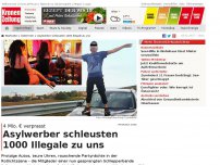 Bild zum Artikel: Asylwerber schleusten 1000 Illegale zu uns