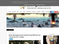 Bild zum Artikel: Neuer Spionagevorwurf: Donald Trump fühlt sich von 'Secret Service' verfolgt