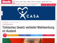 Bild zum Artikel: Von AKP selbst eingeführt: Türkisches Gesetz verbietet Wahlwerbung im Ausland