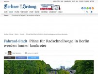 Bild zum Artikel: Fahrrad-Stadt: Pläne für Radschnellwege in Berlin werden immer konkreter