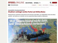 Bild zum Artikel: Vermeintliche 'Ausreise-Gutscheine': Stadtrat verklagt rechte Partei auf Afrika-Reise