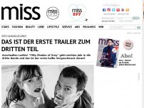 Bild zum Artikel: 'Fifty Shades of Grey': Das ist der erste Trailer zum dritten Teil