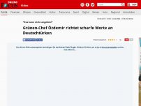 Bild zum Artikel: 'Das kann nicht angehen!' - Grünen-Chef Özdemir richtet scharfe Worte an Deutschtürken