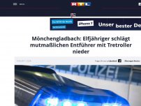 Bild zum Artikel: Mönchengladbach: Elfjähriger schlägt mutmaßlichen Entführer mit Tretroller nieder