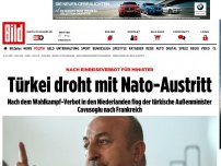 Bild zum Artikel: Nach Einreiseverbot-Eklat - Türkei droht mit Nato-Austritt