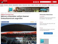 Bild zum Artikel: Hinweise auf möglichen Anschlag - Einkaufszentrum in Essen bleibt geschlossen
