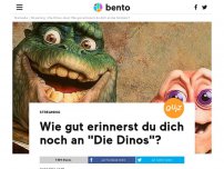 Bild zum Artikel: Wie gut erinnerst du dich noch an 'Die Dinos'?