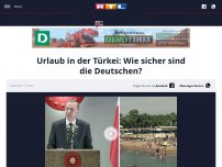 Bild zum Artikel: Urlaub in der Türkei: Wie sicher sind die Deutschen?