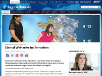 Bild zum Artikel: Französin mit Down-Syndrom wird Wetterfee