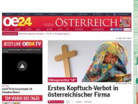 Bild zum Artikel: Erstes Kopftuch-Verbot in österreichischer Firma