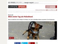 Bild zum Artikel: Neu im Job: Mein erster Tag als Polizeihund