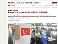 Bild zum Artikel: Erdogans Referendum: Bundesregierung genehmigt türkische Wahllokale