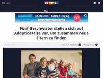 Bild zum Artikel: Fünf Geschwister stellen sich auf Adoptiosseite vor, um zusammen neue Eltern zu finden