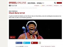 Bild zum Artikel: Rock'n'Roll-Ikone: Chuck Berry ist tot