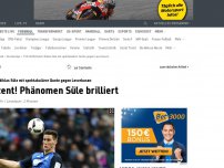 Bild zum Artikel: 97 Prozent! Phänomen Süle brilliert gegen Bayer