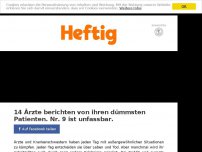 Bild zum Artikel: 14 Ärzte berichten von ihren dümmsten Patienten. Nr. 9 ist unfassbar.