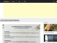 Bild zum Artikel: Ab heute gelten folgende Regelungen