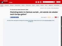 Bild zum Artikel: Er träumte von einem besseren Leben - Flüchtling kehrt in Heimat zurück: „Ich würde nie wieder nach Europa gehen“