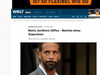 Bild zum Artikel: Rio Ferdinand: Reich, berühmt, hilflos - Beichte eines Superstars