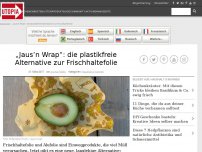 Bild zum Artikel: „Jaus’n Wrap“: die plastikfreie Alternative zur Frischhaltefolie
